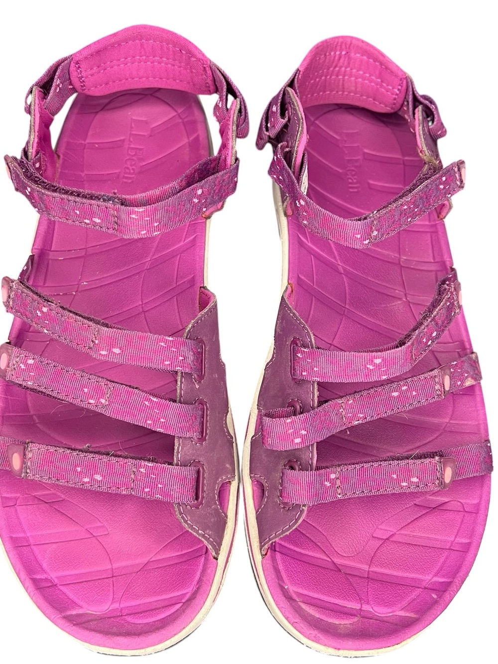 L. L. Bean Purple Women’s Open-Toe Comfort Sport Sandals - Sz 8